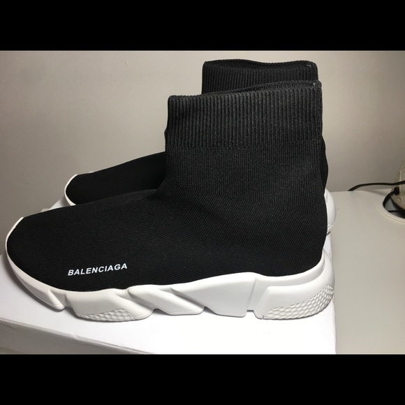 Balenciaga Trainer Size 11 Black/White - Picture 2 of 6